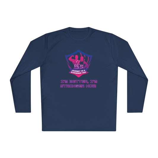 Fitness Journey Long Sleeve Tee - Be the Best Version of You