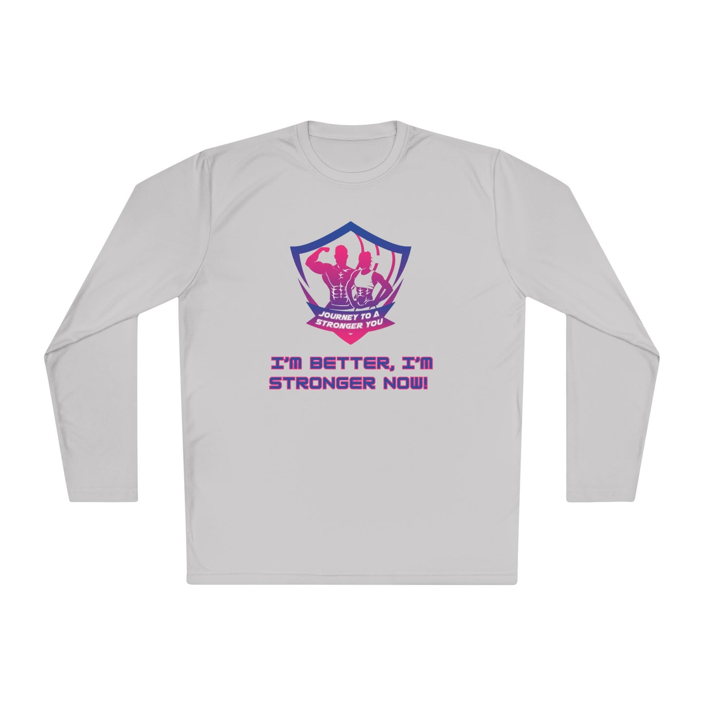 Fitness Journey Long Sleeve Tee - Be the Best Version of You