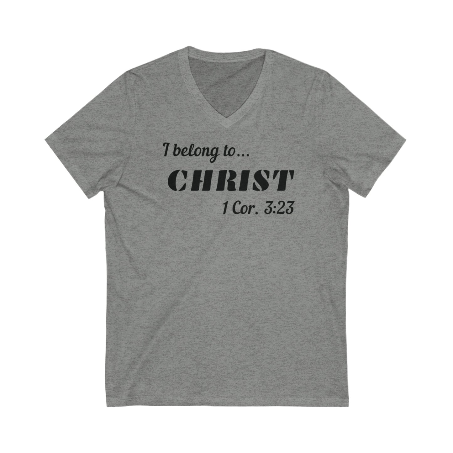 323 Statement V-Neck Tee (Unisex)