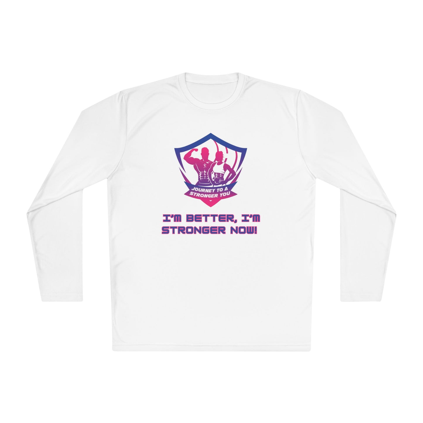 Fitness Journey Long Sleeve Tee - Be the Best Version of You