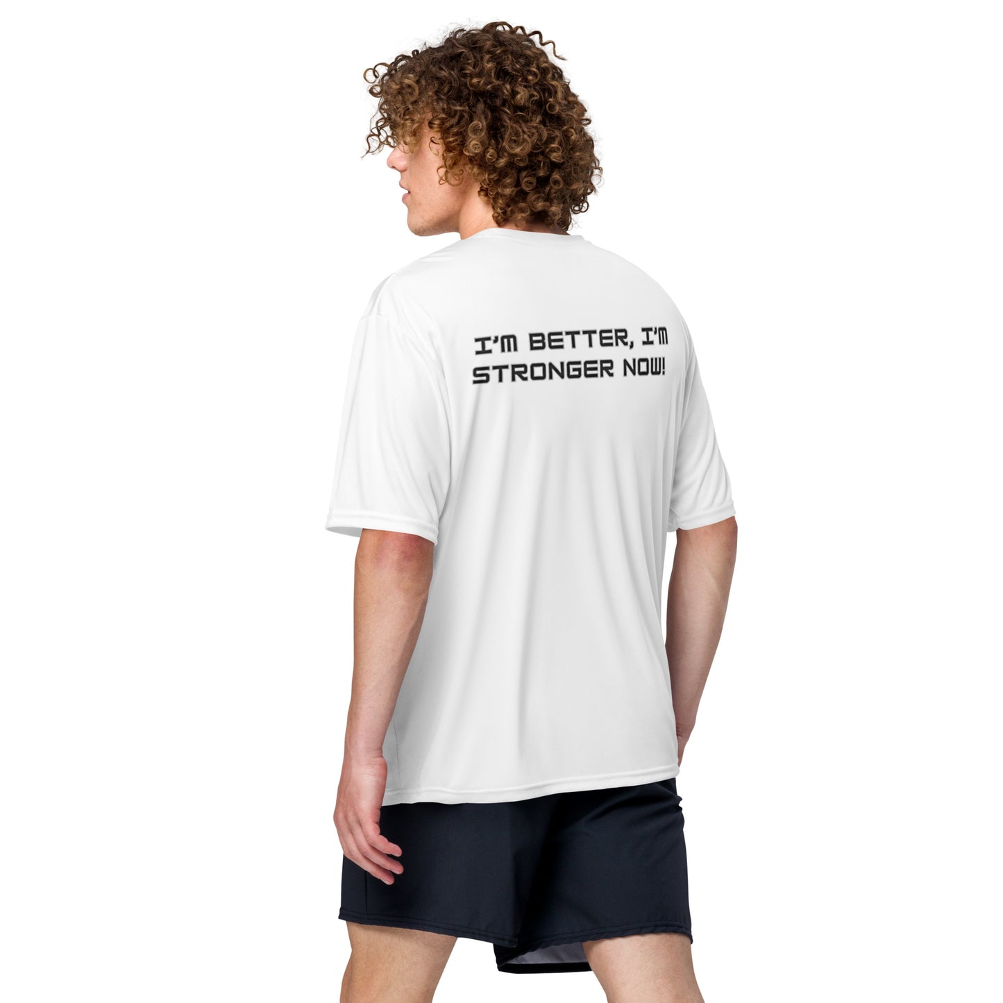 Unisex performance crew neck t-shirt