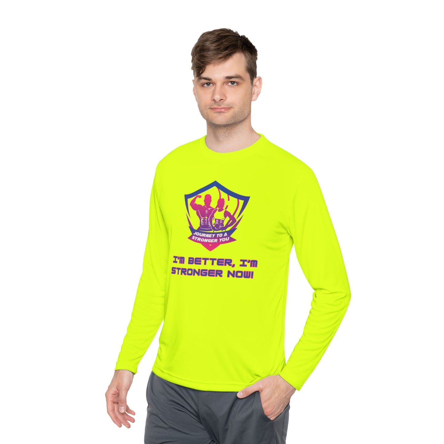 Fitness Journey Long Sleeve Tee - Be the Best Version of You