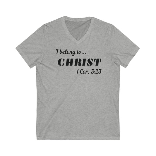 323 Statement V-Neck Tee (Unisex)