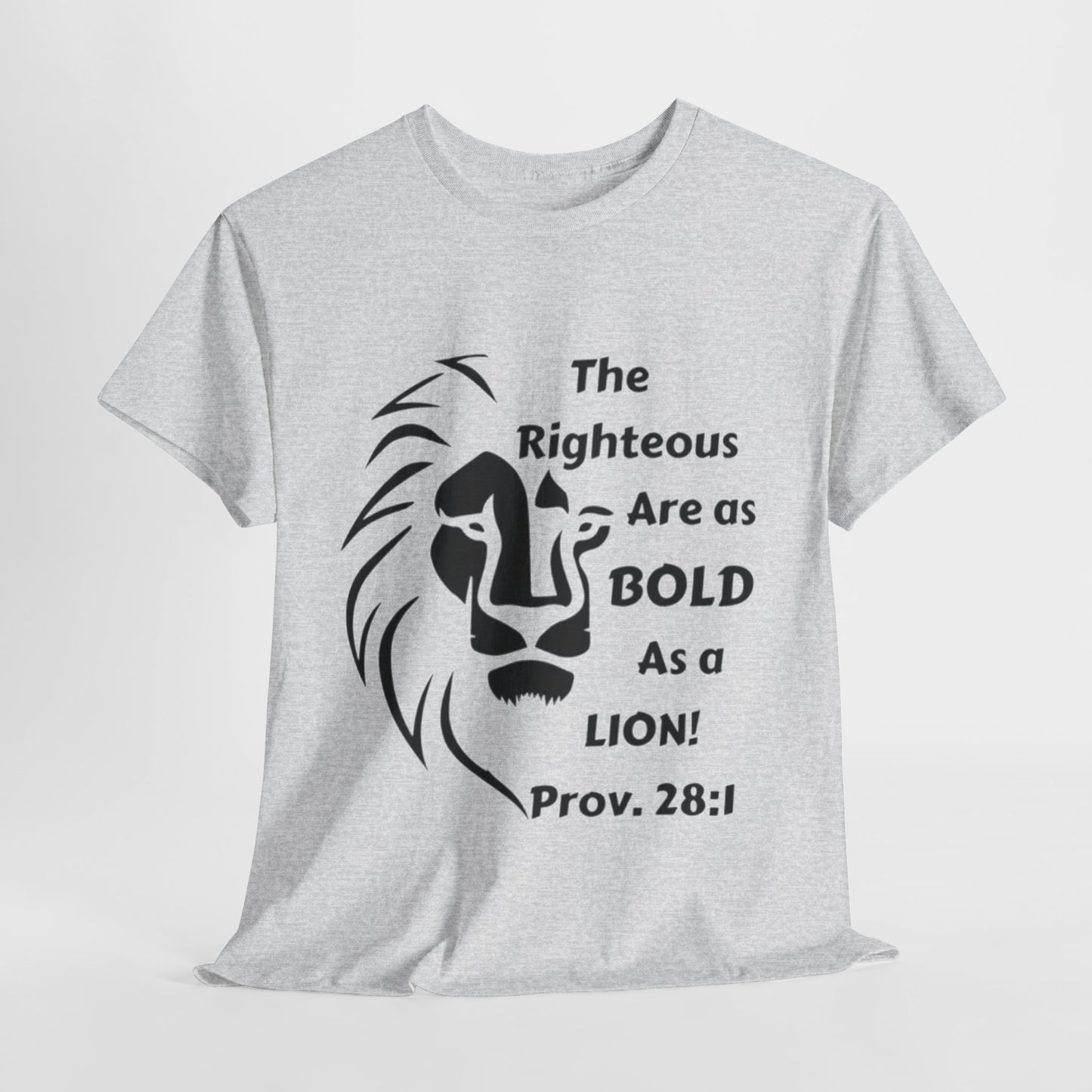 Bold Lion Unisex Tee - I Belong to Christ - 323 Bold Apparel