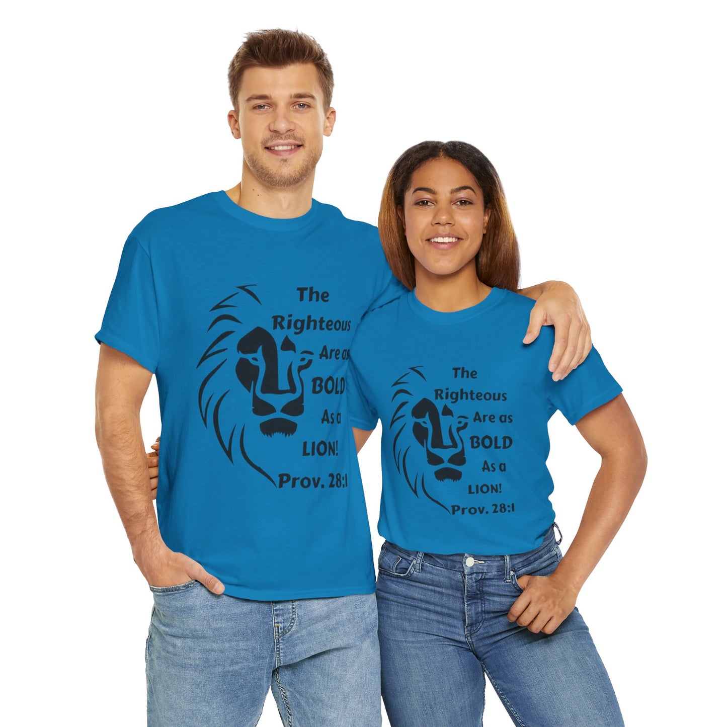 Bold Lion Unisex Tee - I Belong to Christ - 323 Bold Apparel