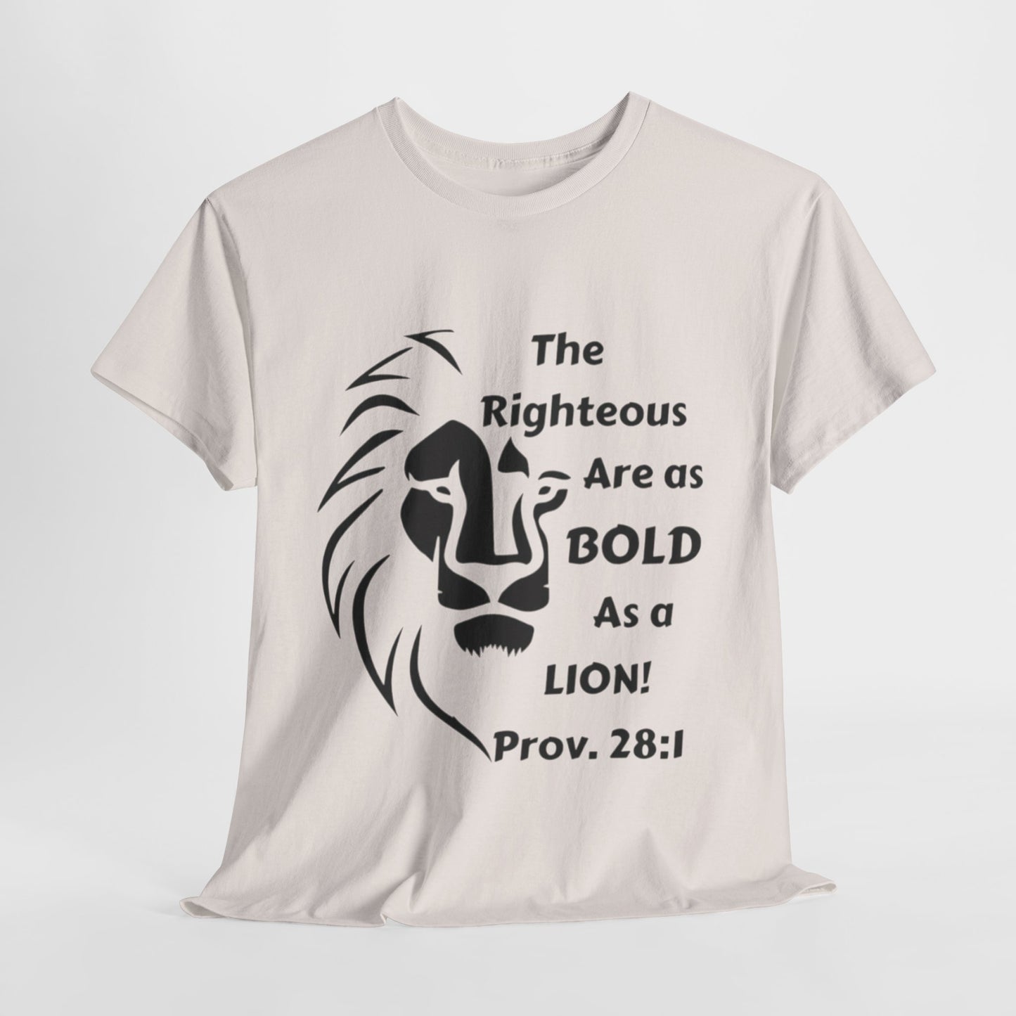 Bold Lion Unisex Tee - I Belong to Christ - 323 Bold Apparel