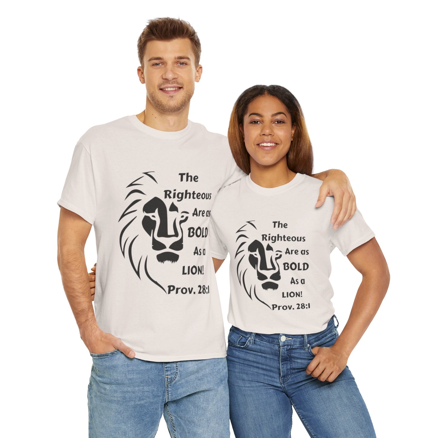 Bold Lion Unisex Tee - I Belong to Christ - 323 Bold Apparel