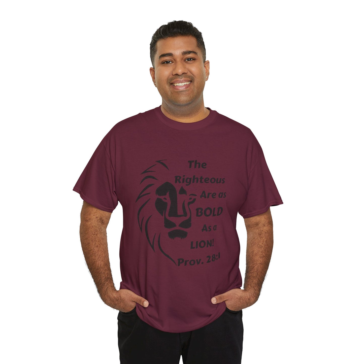 Bold Lion Unisex Tee - I Belong to Christ - 323 Bold Apparel