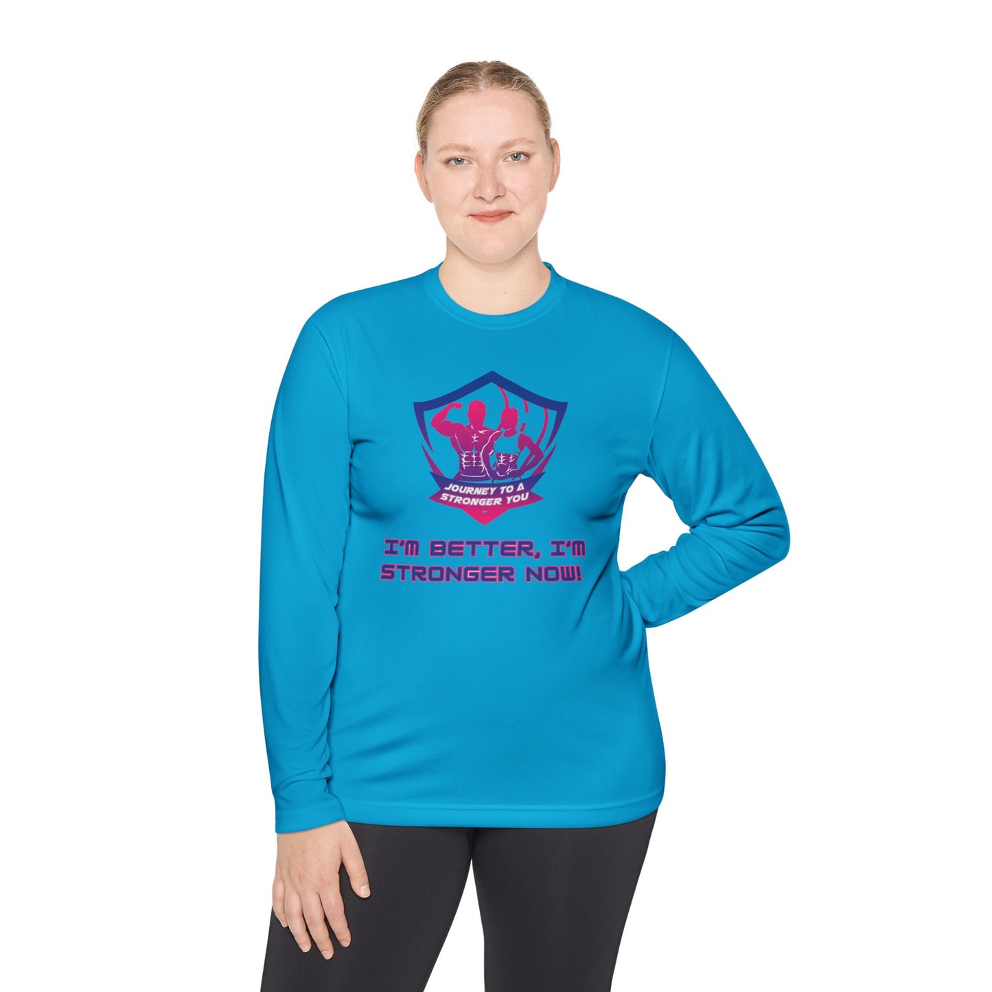 Fitness Journey Long Sleeve Tee - Be the Best Version of You