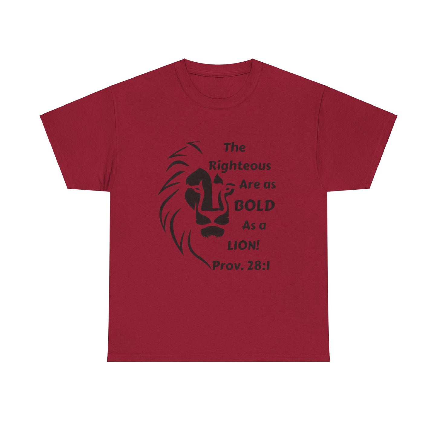 Bold Lion Unisex Tee - I Belong to Christ - 323 Bold Apparel