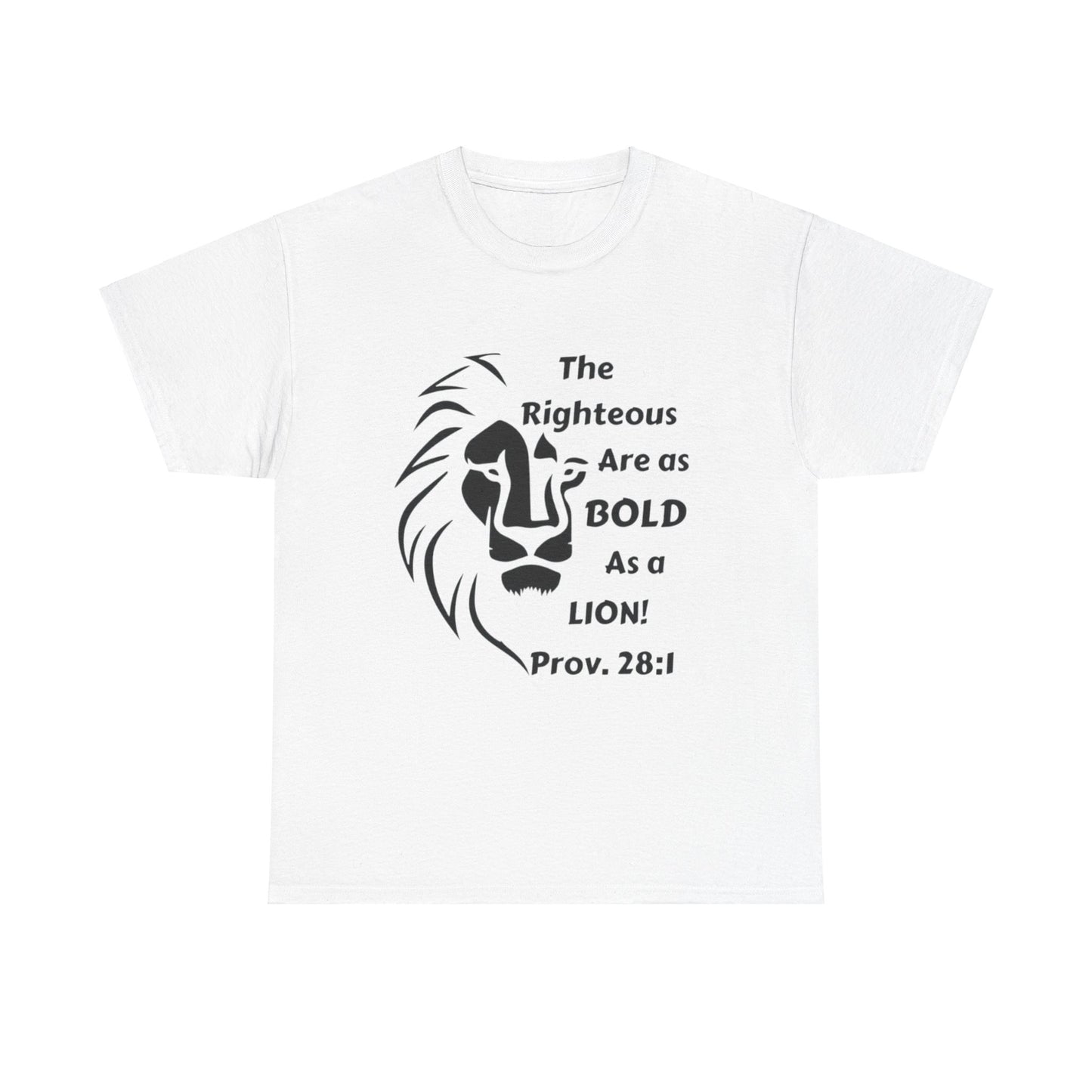 Bold Lion Unisex Tee - I Belong to Christ - 323 Bold Apparel