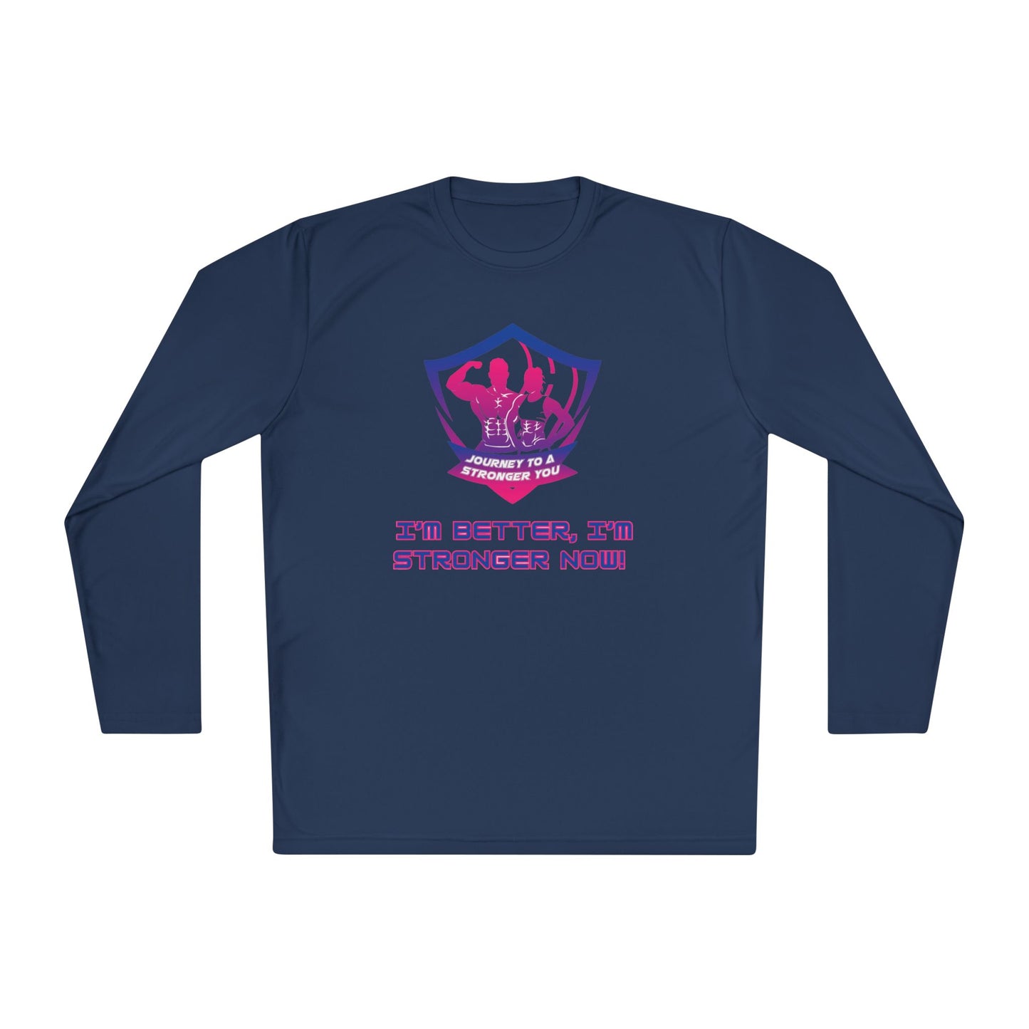 Fitness Journey Long Sleeve Tee - Be the Best Version of You