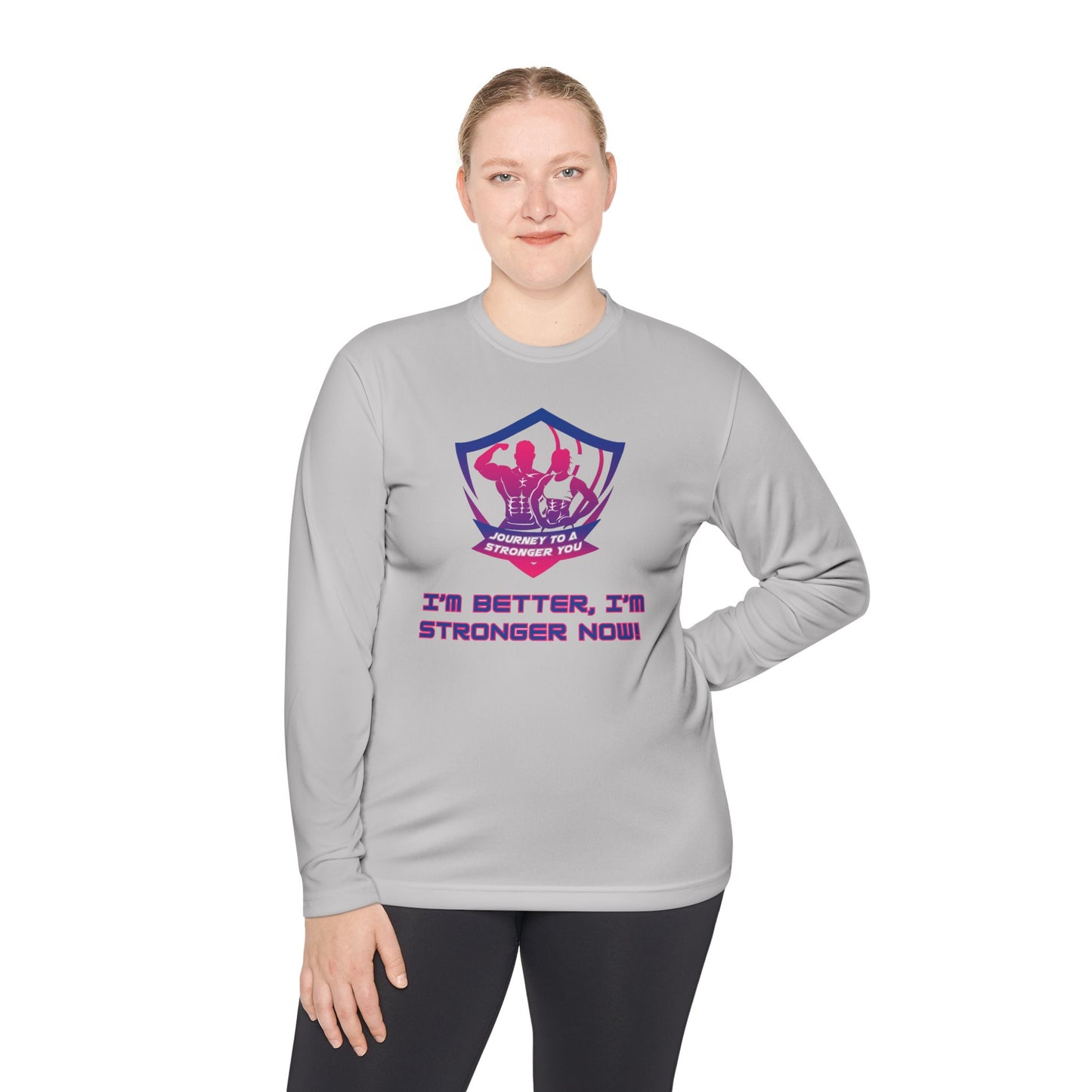 Fitness Journey Long Sleeve Tee - Be the Best Version of You