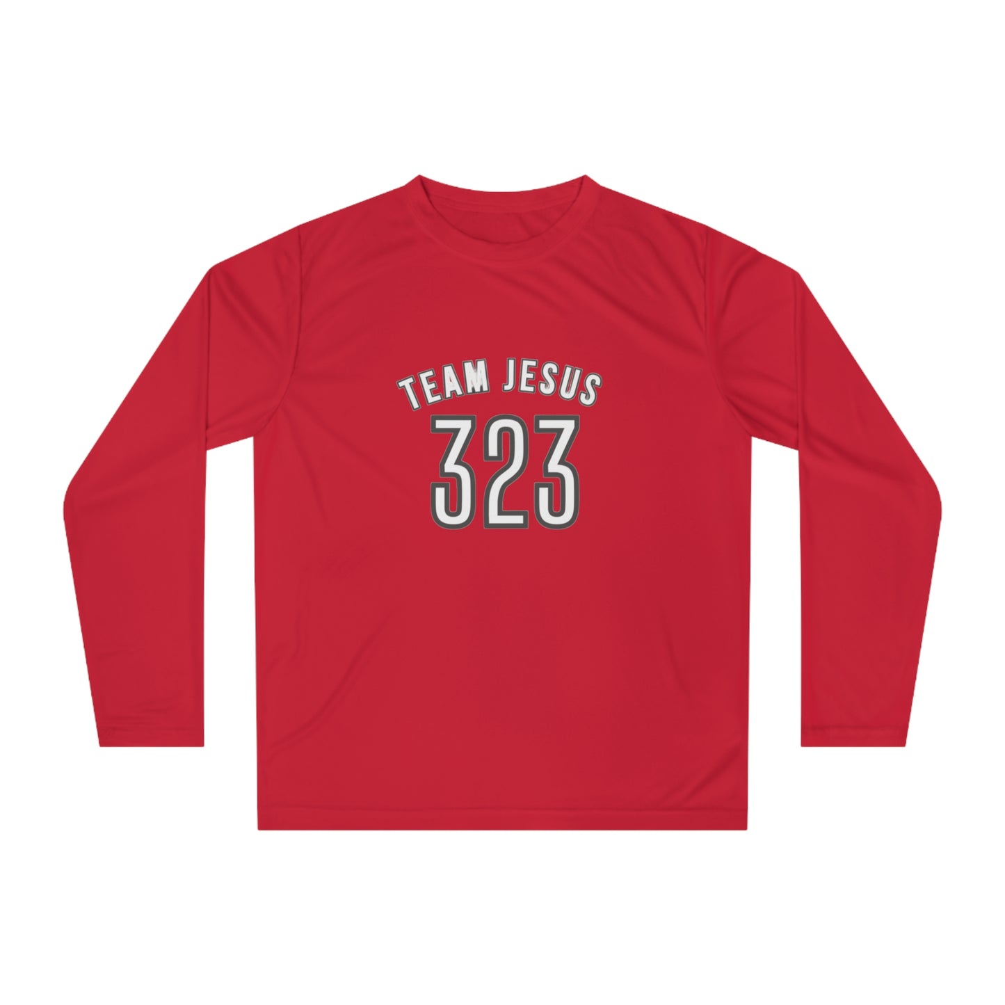 Team Jesus 323 Long Sleeve — Christian Performance Shirt