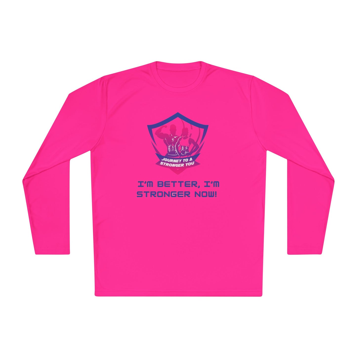 Fitness Journey Long Sleeve Tee - Be the Best Version of You