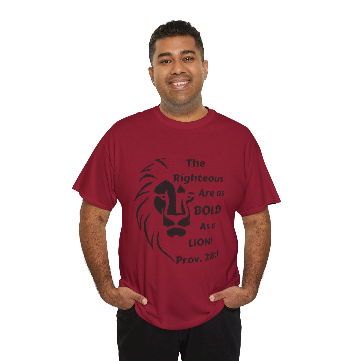 Bold Lion Unisex Tee - I Belong to Christ - 323 Bold Apparel