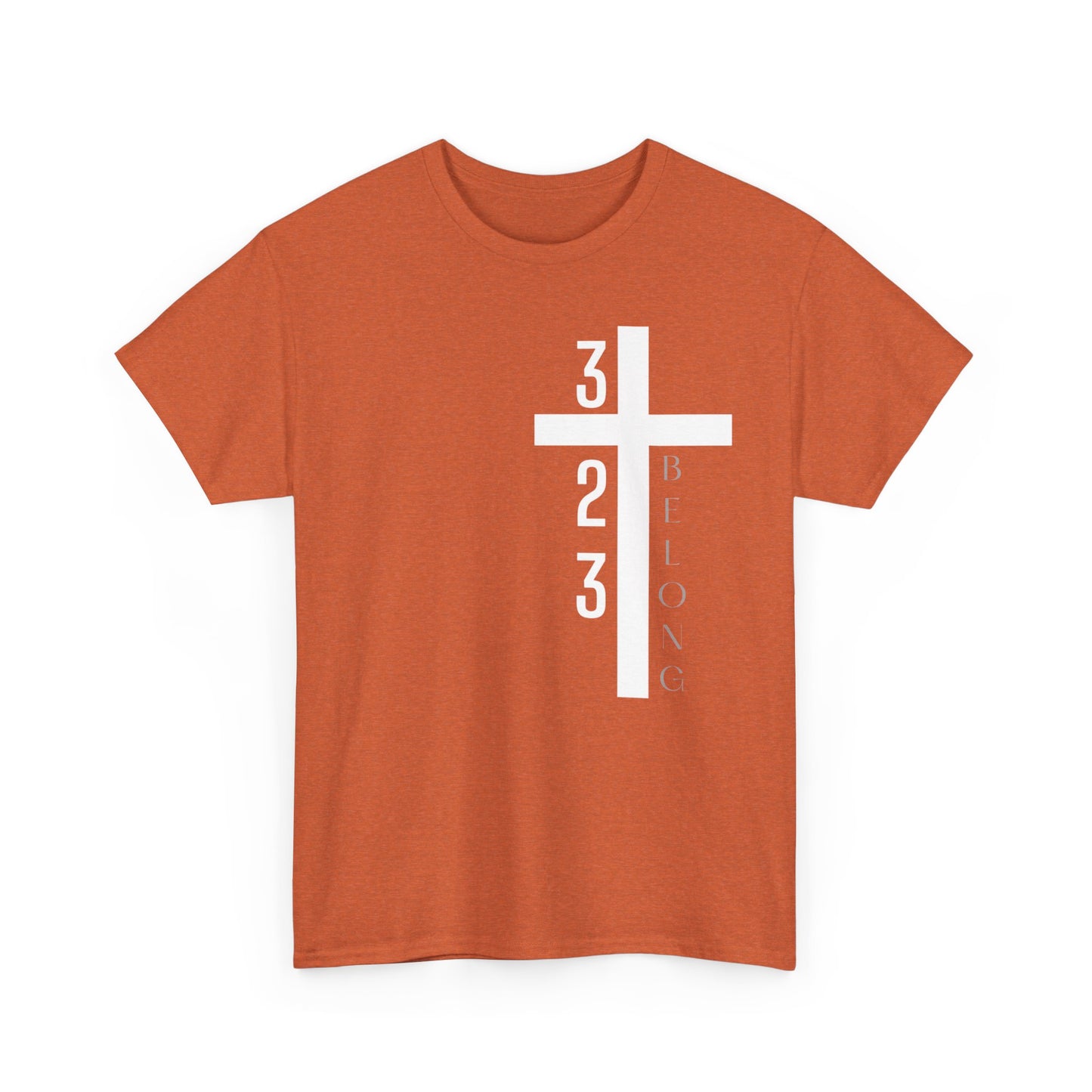 Christian Cross Belonging Unisex Tee