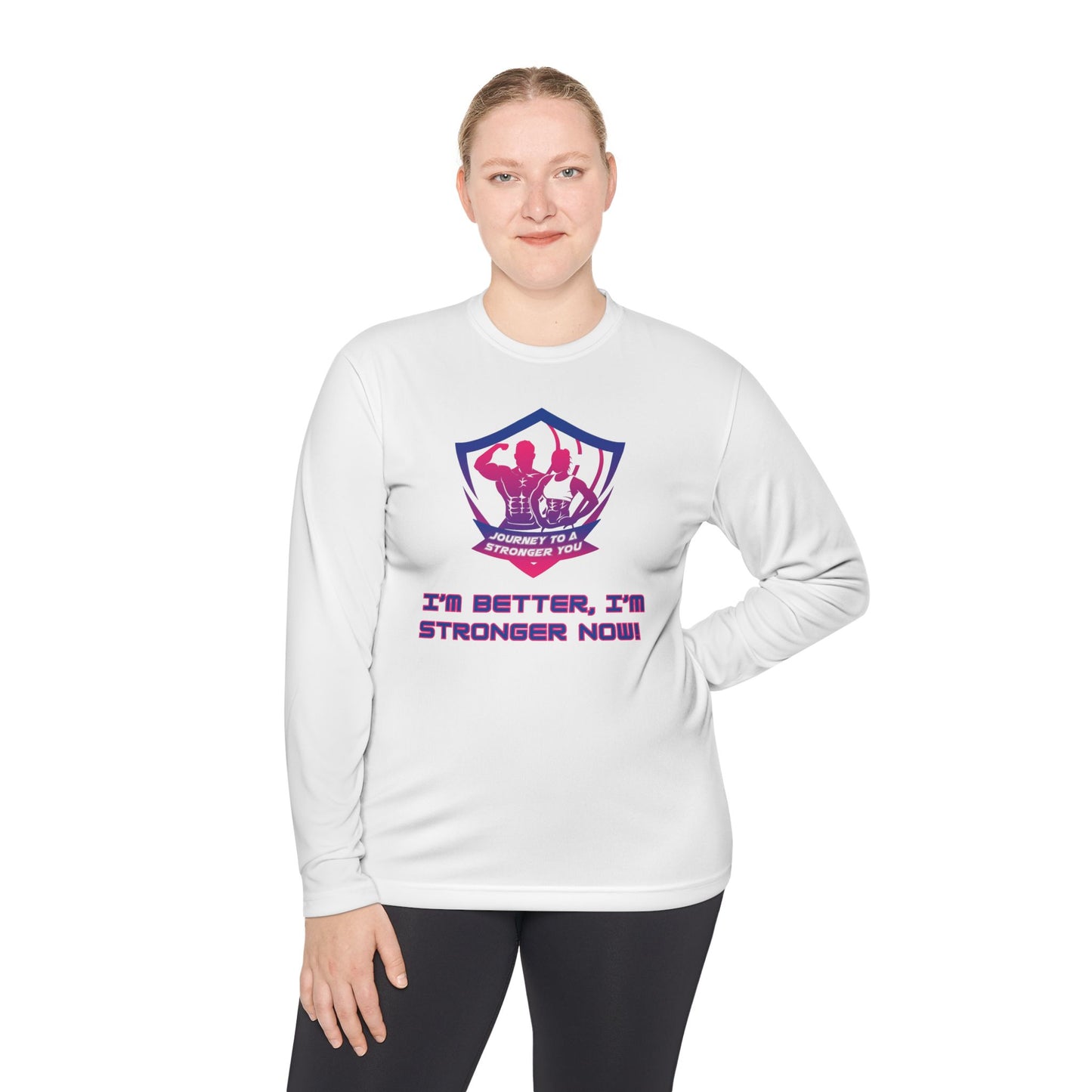 Fitness Journey Long Sleeve Tee - Be the Best Version of You