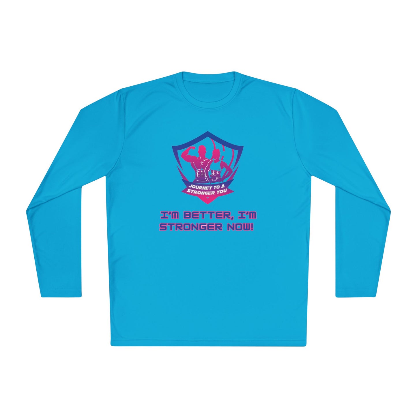 Fitness Journey Long Sleeve Tee - Be the Best Version of You