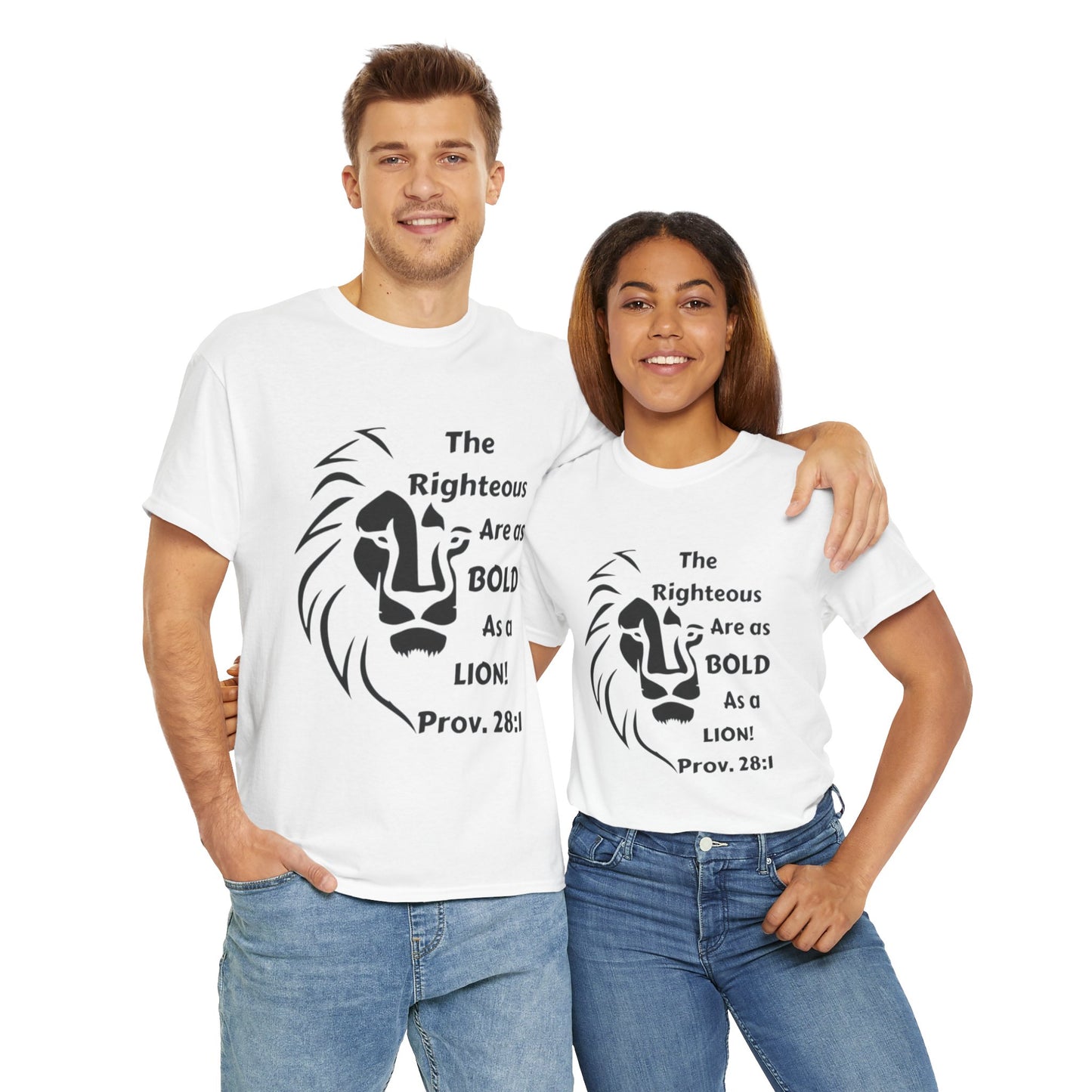 Bold Lion Unisex Tee - I Belong to Christ - 323 Bold Apparel