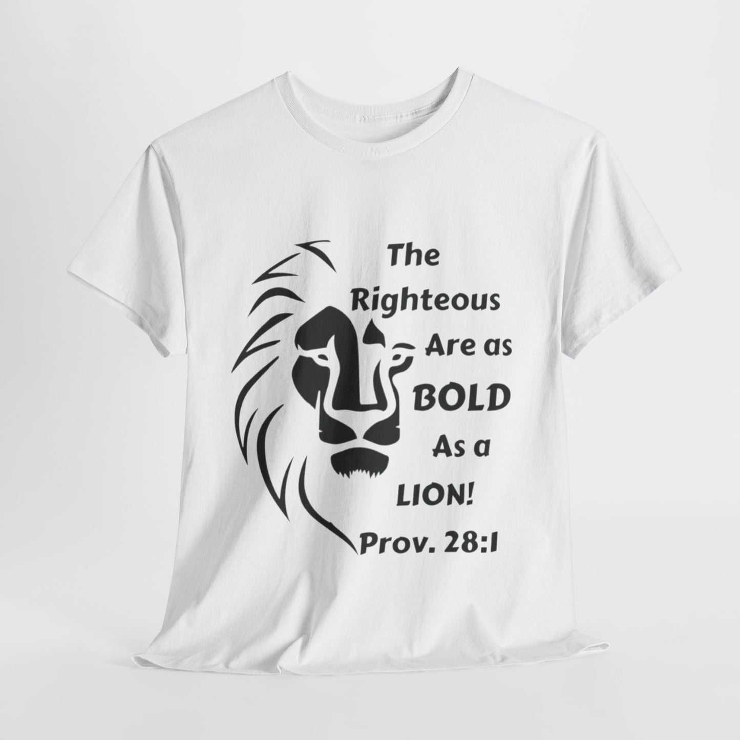 Bold Lion Unisex Tee - I Belong to Christ - 323 Bold Apparel