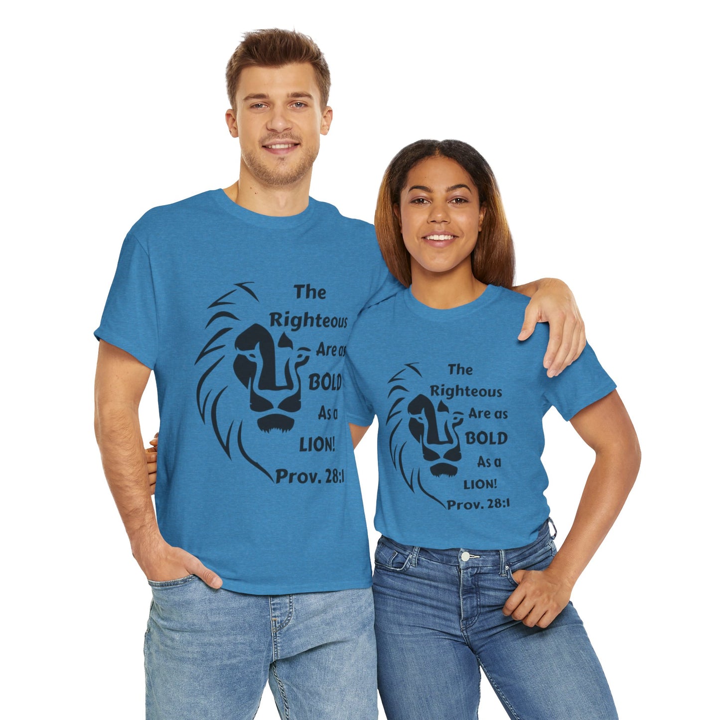 Bold Lion Unisex Tee - I Belong to Christ - 323 Bold Apparel