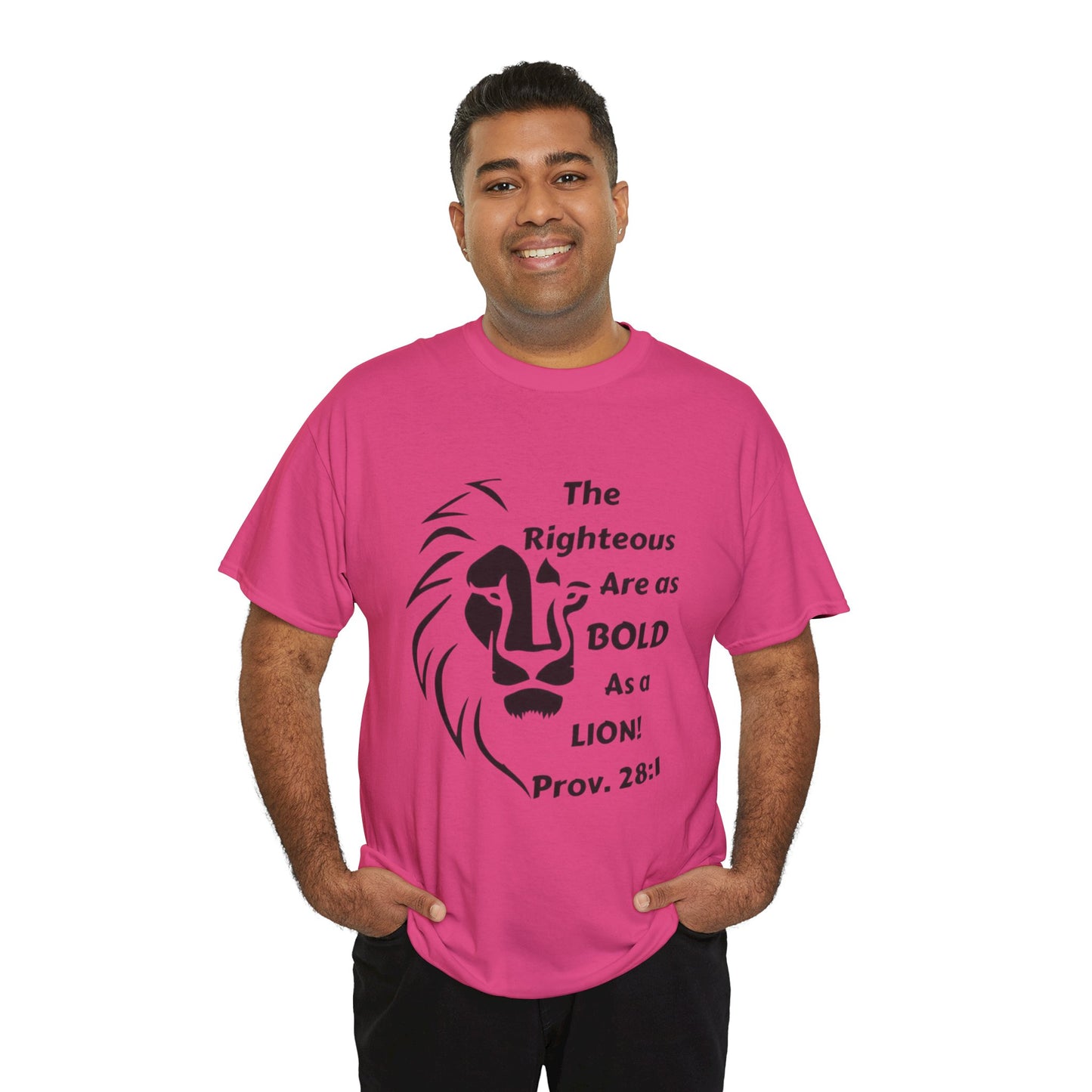 Bold Lion Unisex Tee - I Belong to Christ - 323 Bold Apparel