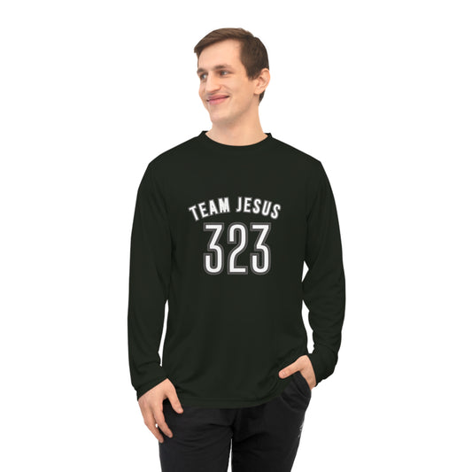 Team Jesus 323 Long Sleeve — Christian Performance Shirt
