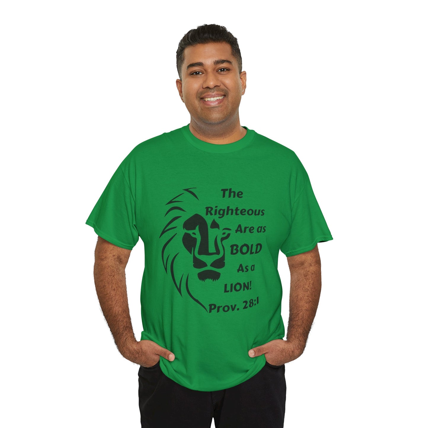 Bold Lion Unisex Tee - I Belong to Christ - 323 Bold Apparel