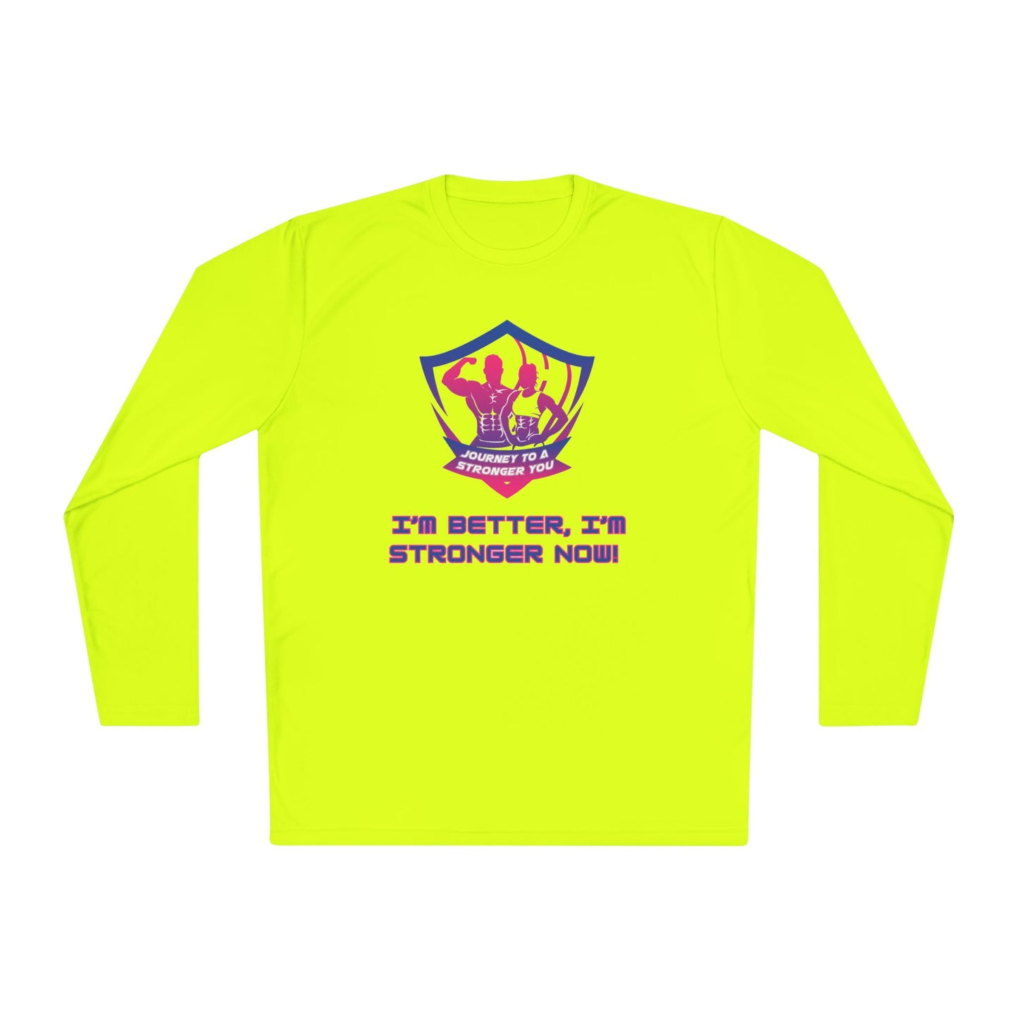 Fitness Journey Long Sleeve Tee - Be the Best Version of You
