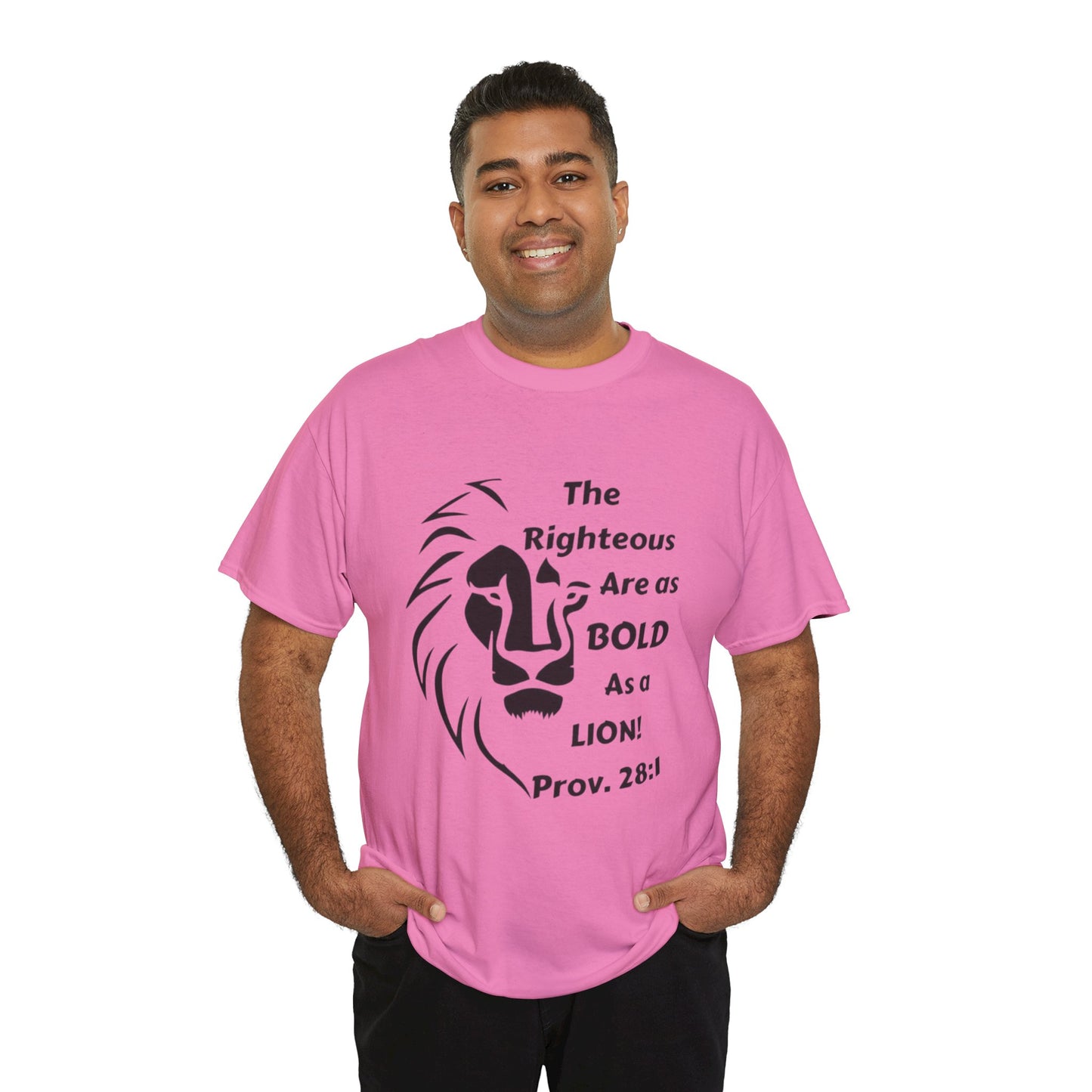 Bold Lion Unisex Tee - I Belong to Christ - 323 Bold Apparel