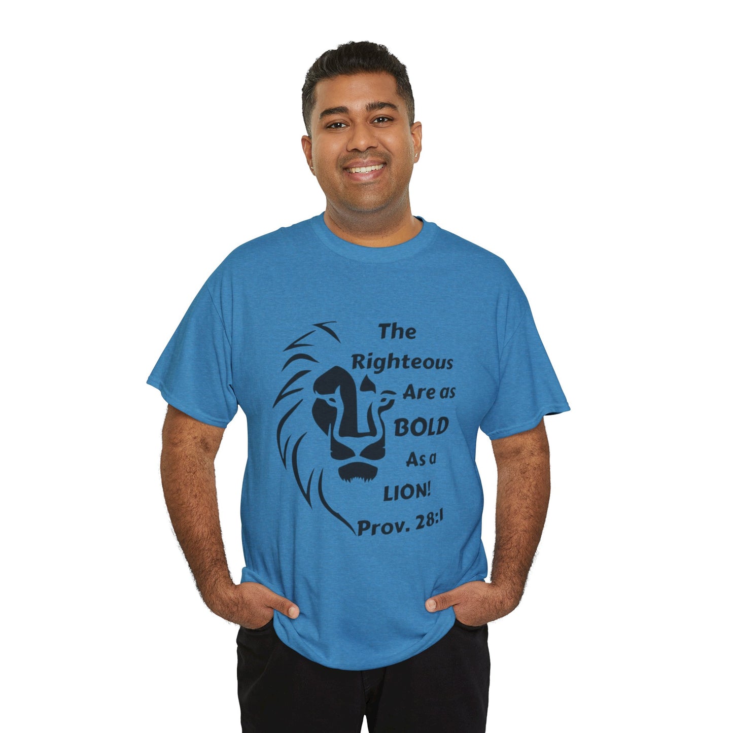 Bold Lion Unisex Tee - I Belong to Christ - 323 Bold Apparel