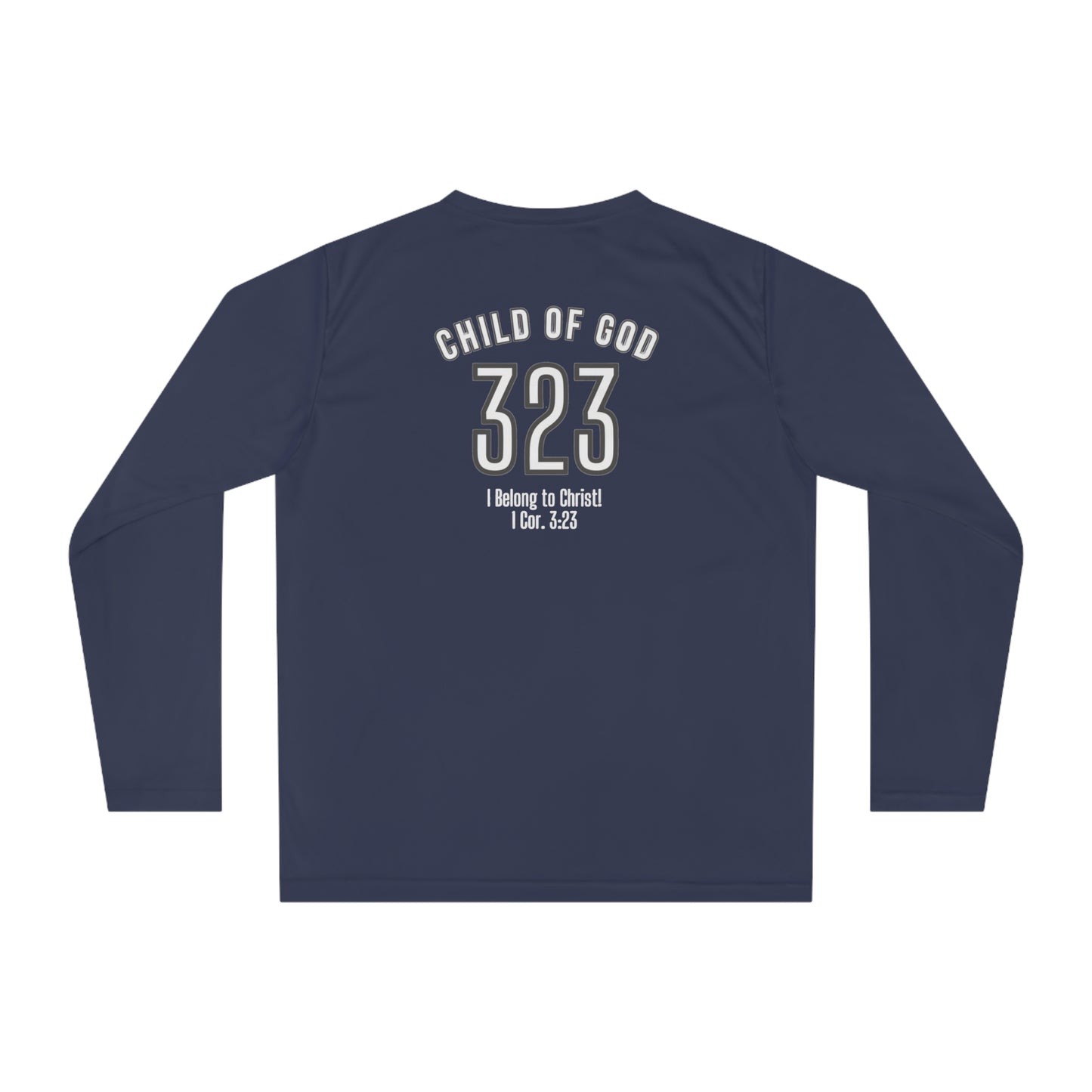 Team Jesus 323 Long Sleeve — Christian Performance Shirt