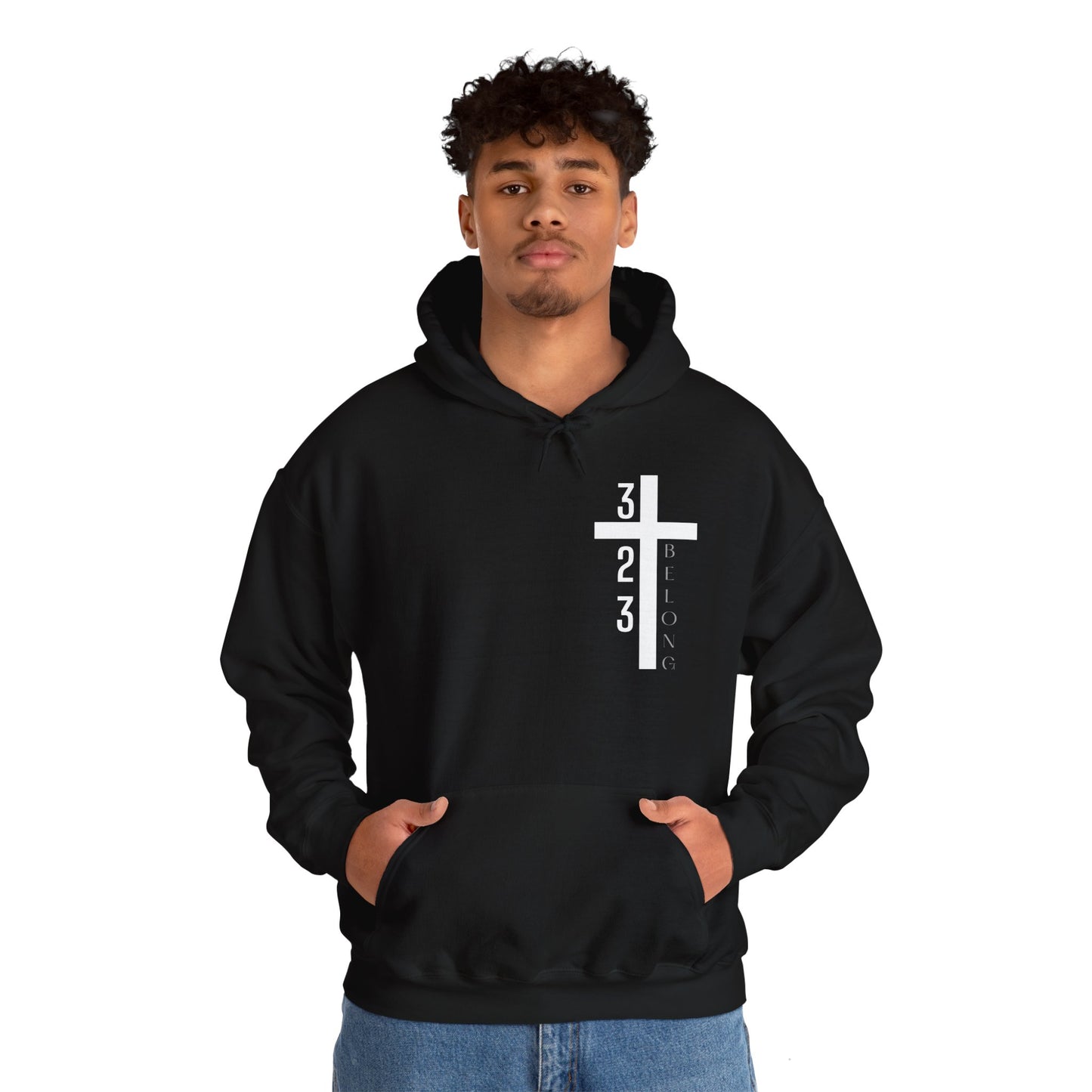 Belonging Cross Hoodie