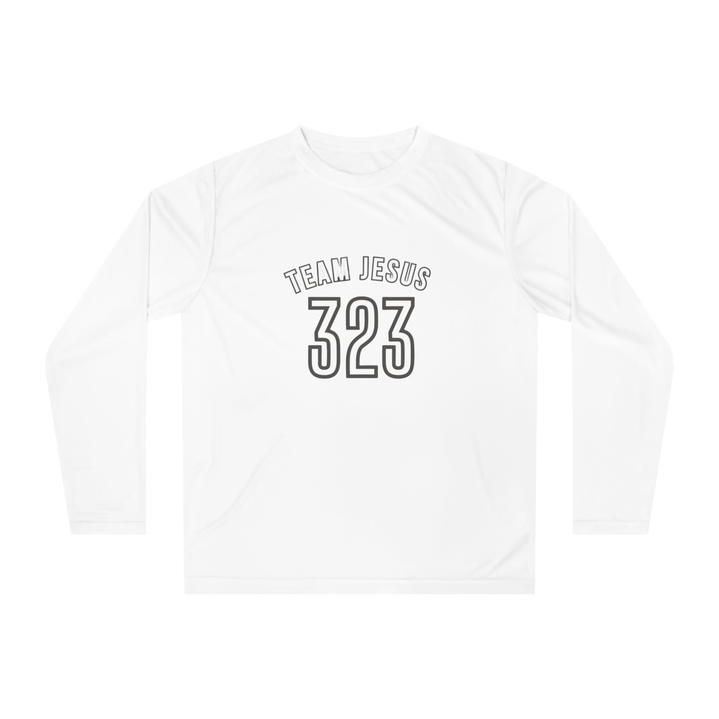 Team Jesus 323 Long Sleeve — Christian Performance Shirt