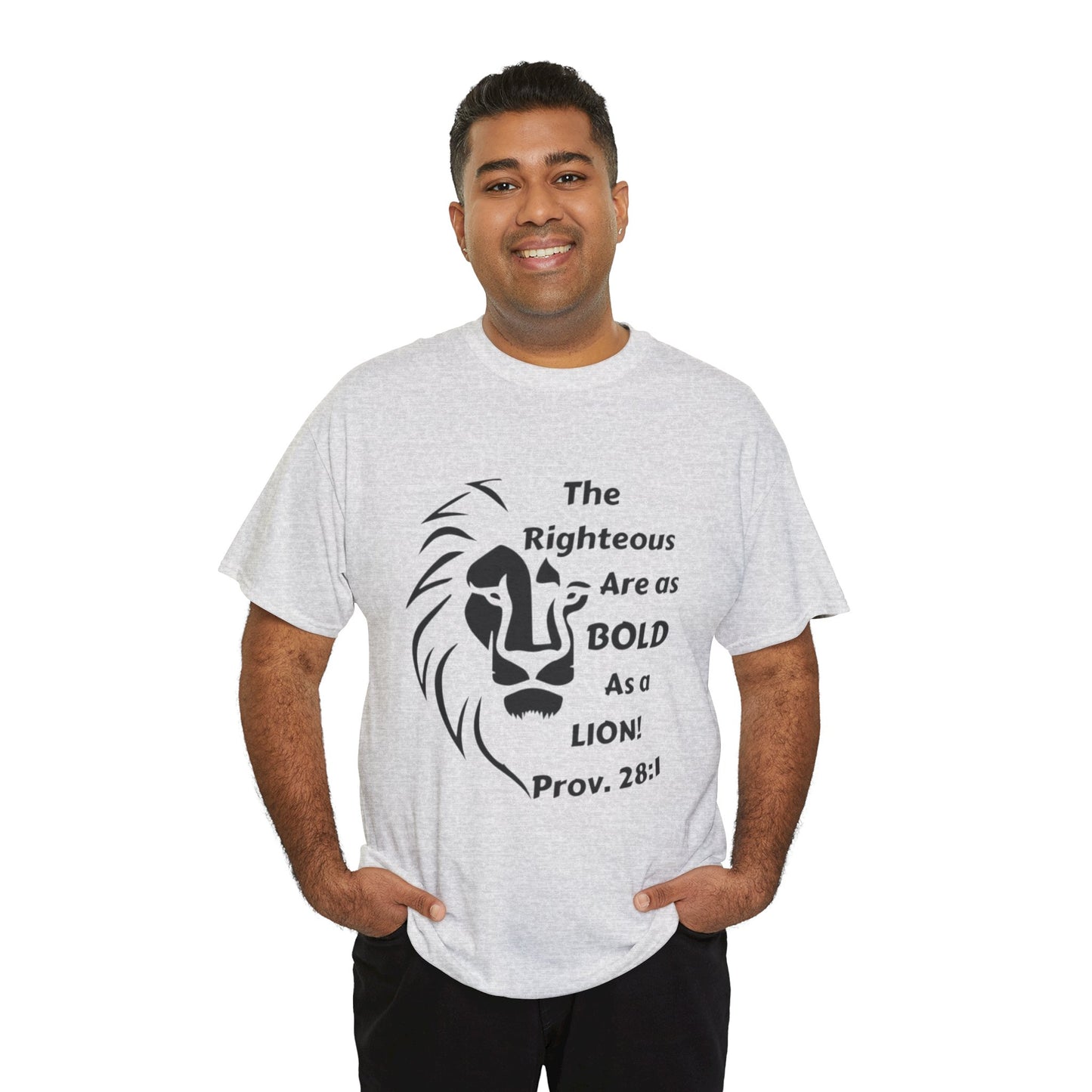 Bold Lion Unisex Tee - I Belong to Christ - 323 Bold Apparel