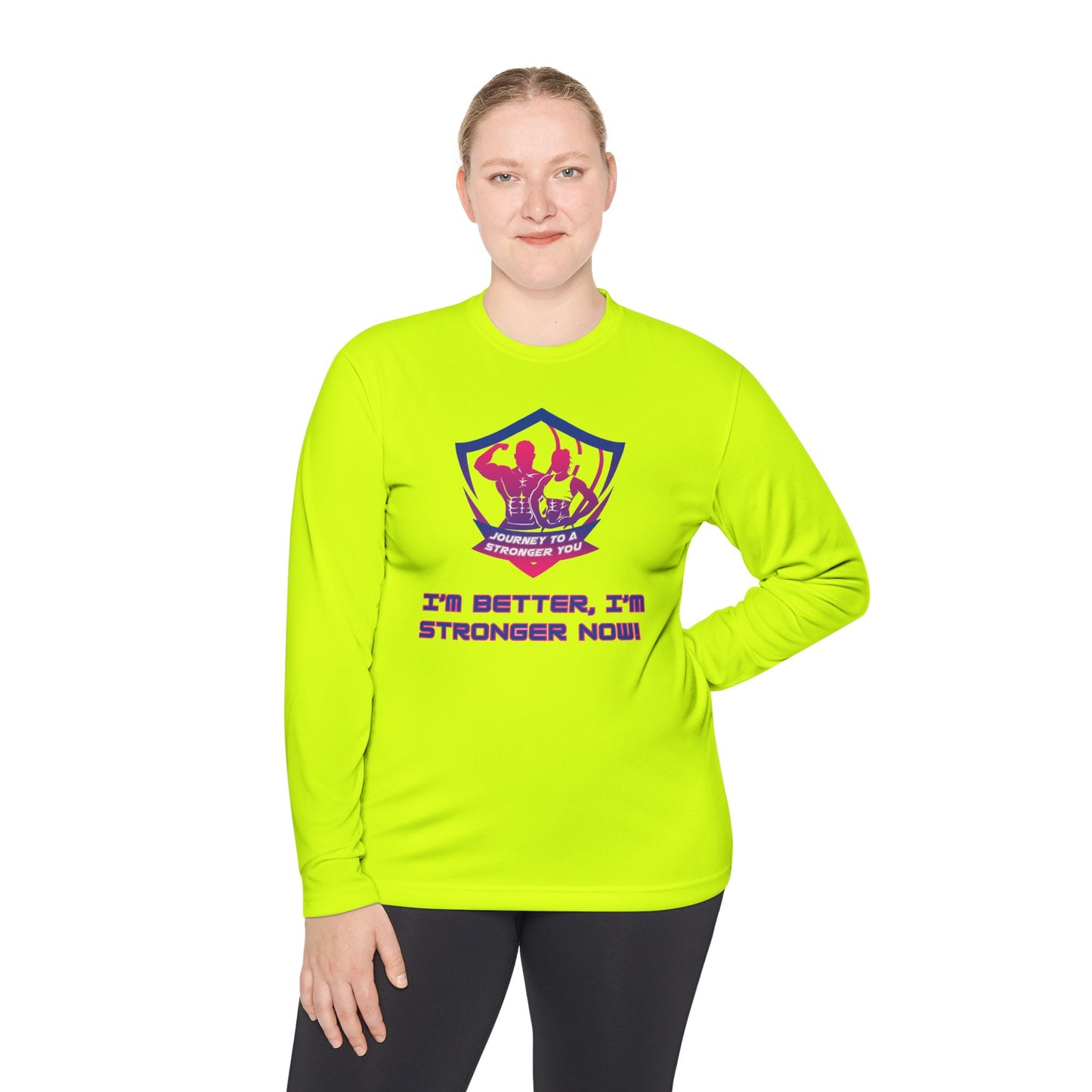 Fitness Journey Long Sleeve Tee - Be the Best Version of You