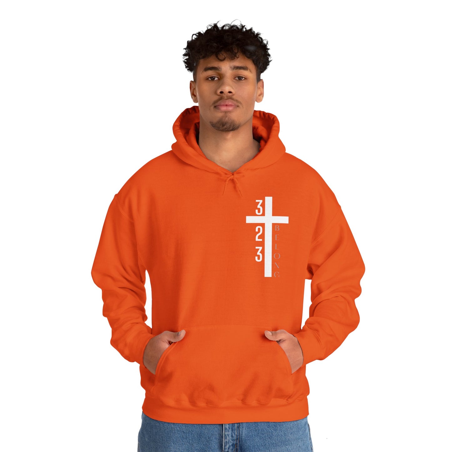 Belonging Cross Hoodie