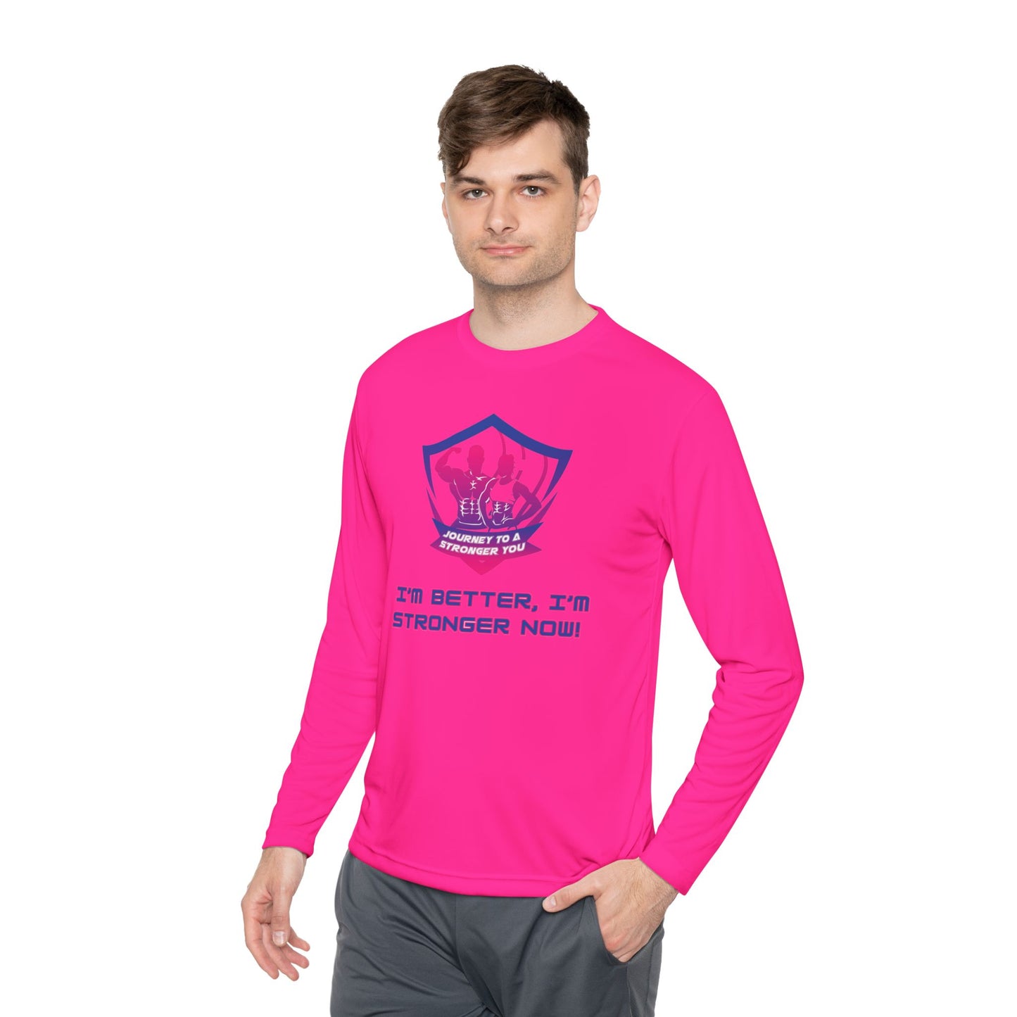 Fitness Journey Long Sleeve Tee - Be the Best Version of You